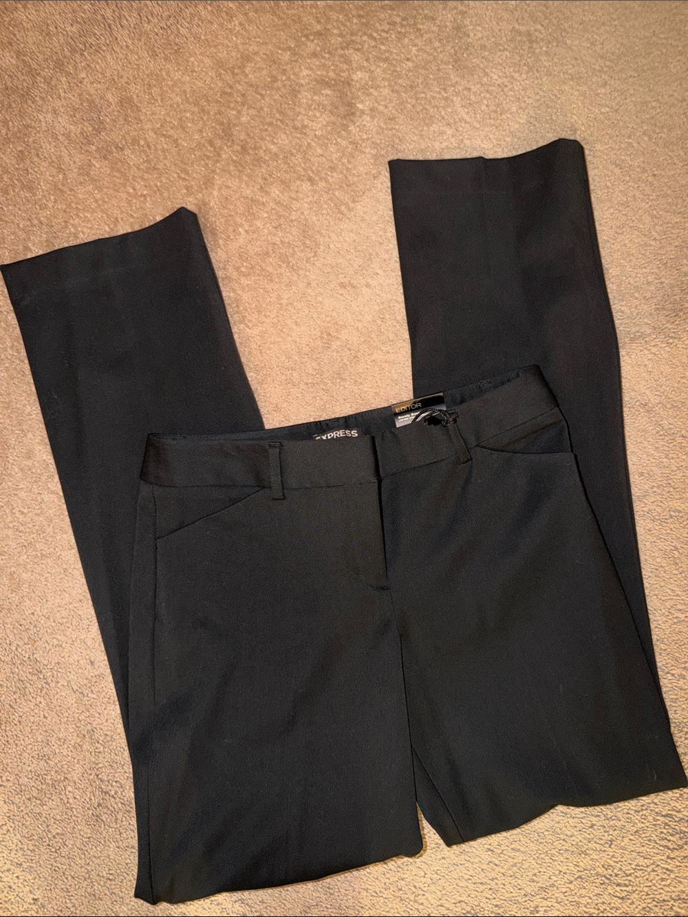 Express Women's Black Bootcut Dress Pants